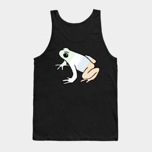 Pixel Unlabeled Frog Tank Top